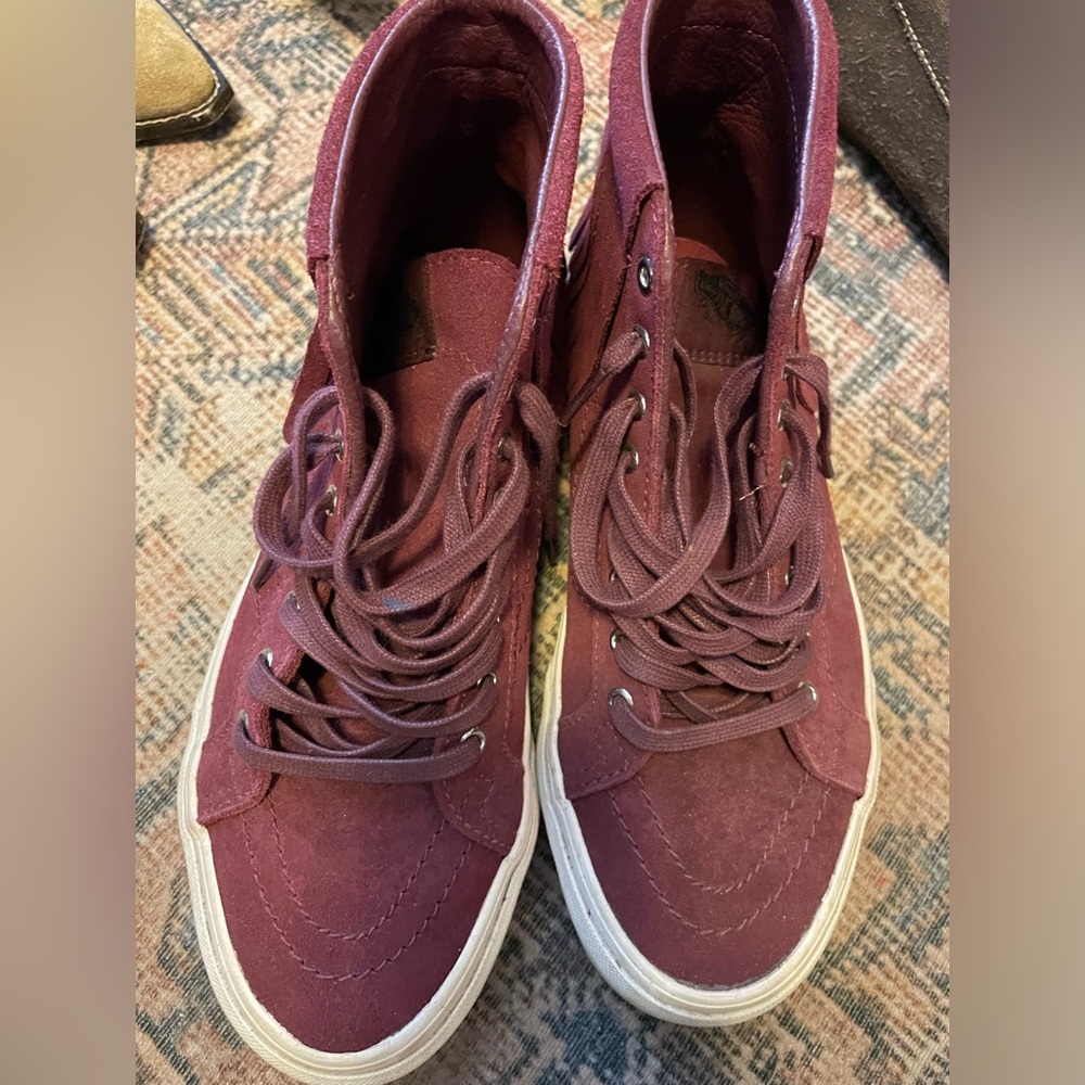 Vans fringe mid sneaker
